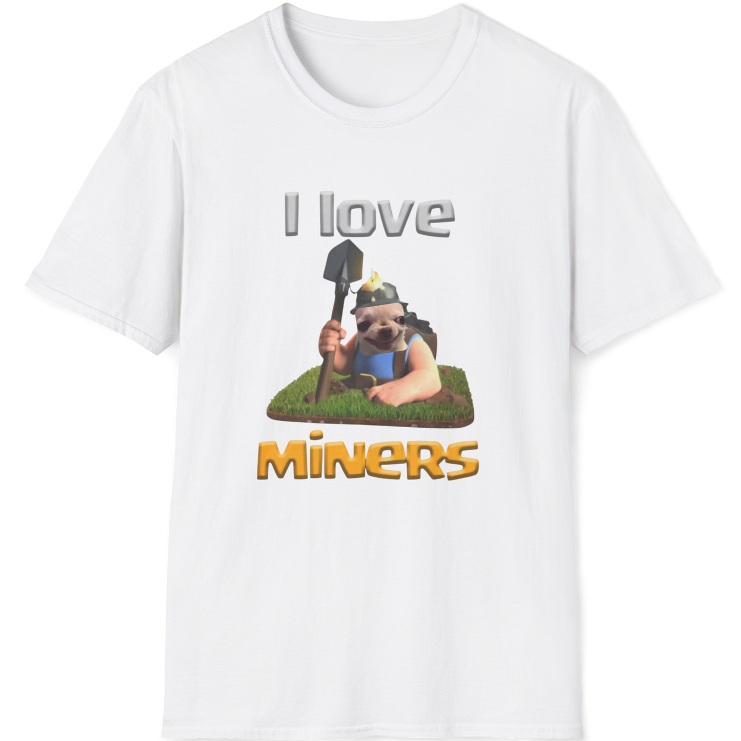 I love miners EvilDog T-shirt