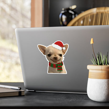 Evil-Dog christmas sticker