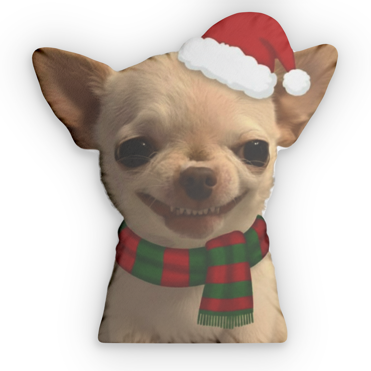 Evil-Dog christmas Plush Pillow & Case