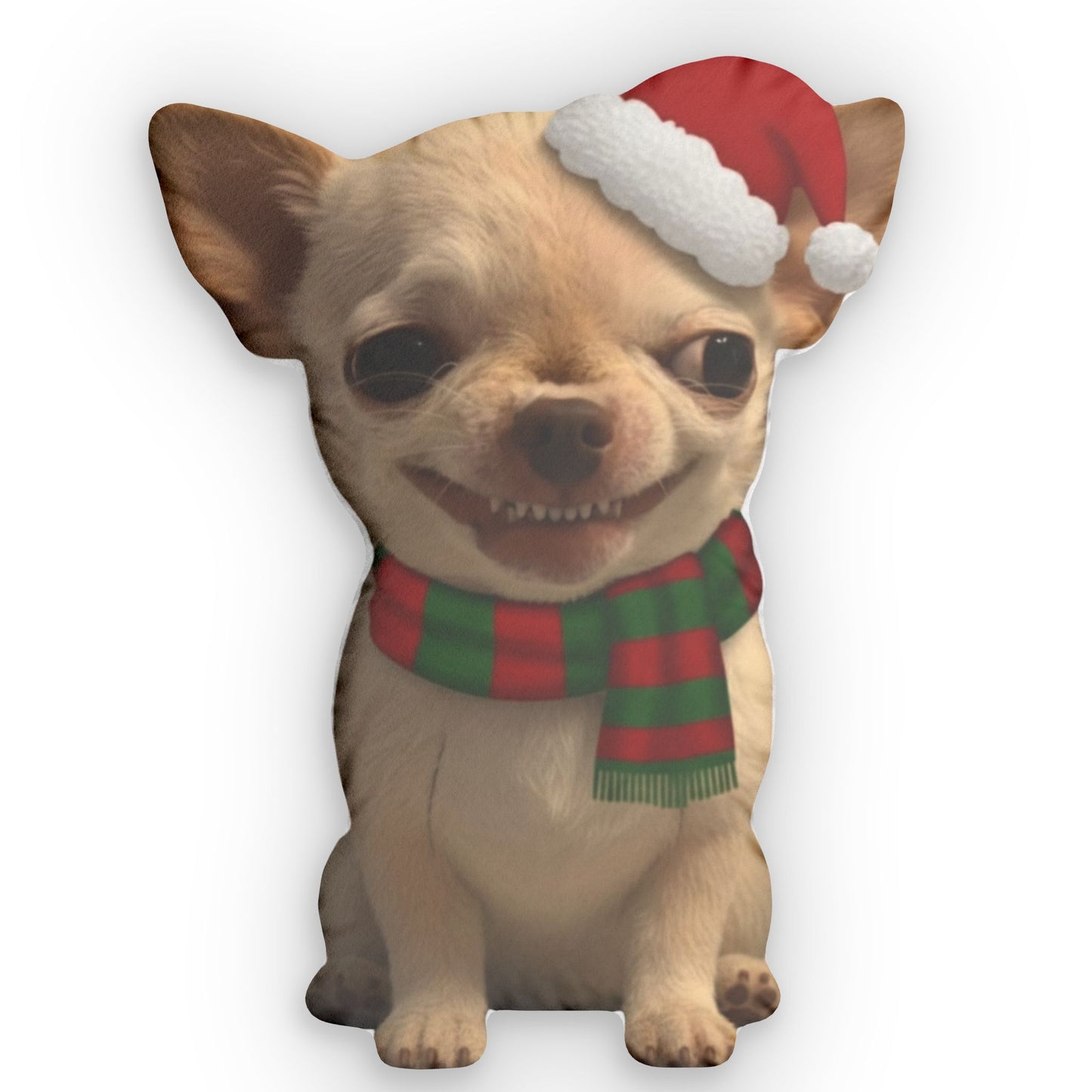 Evil-Dog christmas Plush Pillow & Case