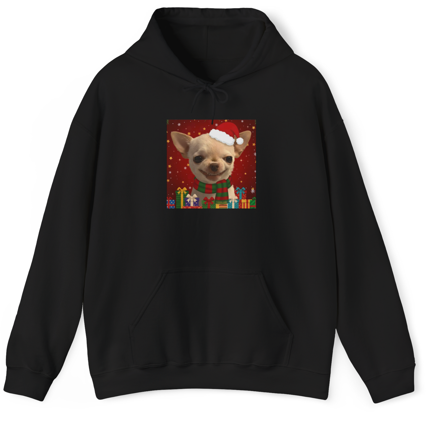 Christmas Evil Dog Hoodie Unisex