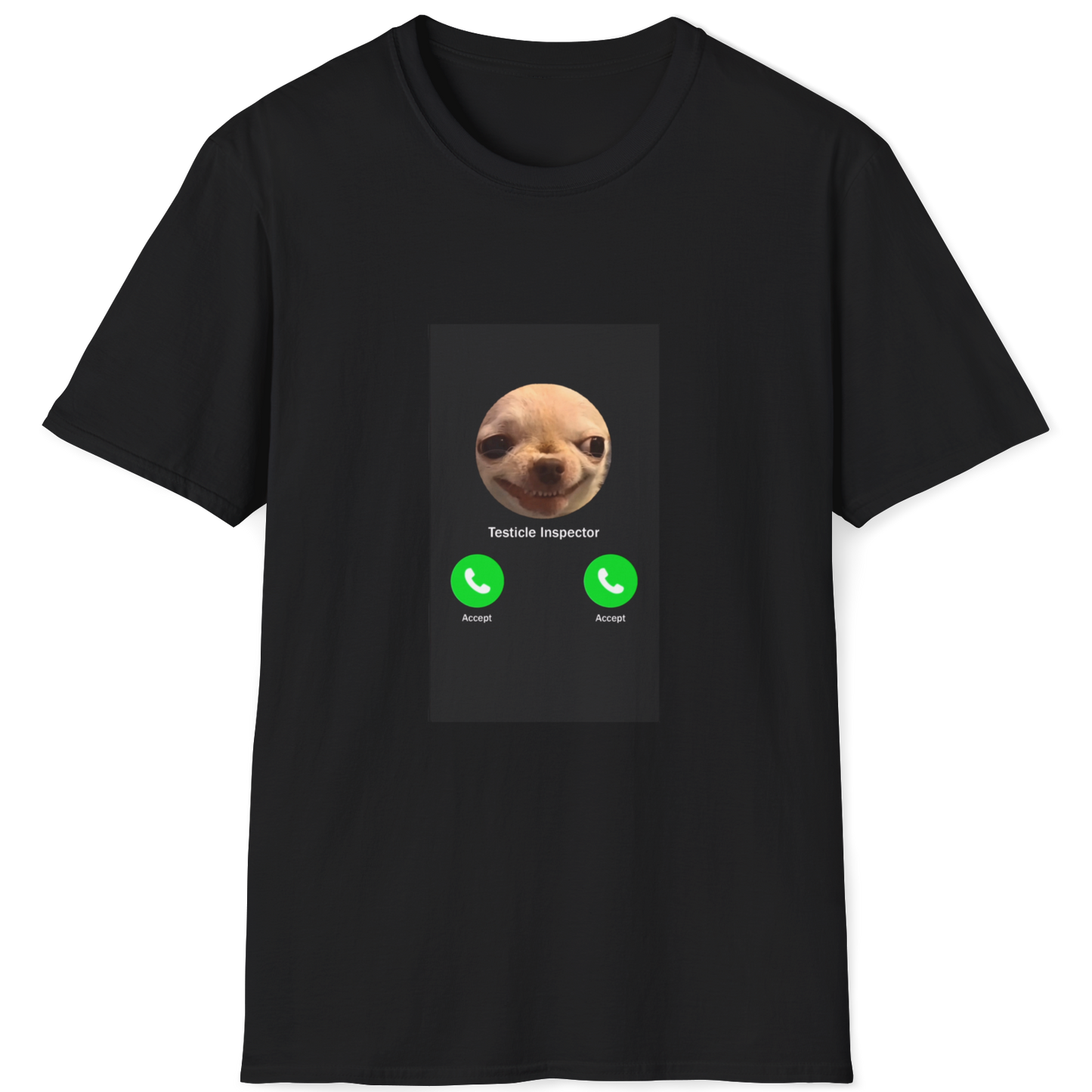 Testical Inspector - Evil Dog T-shirt