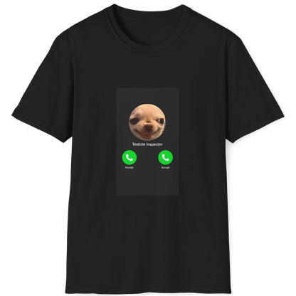 Testical Inspector - Evil Dog T-shirt