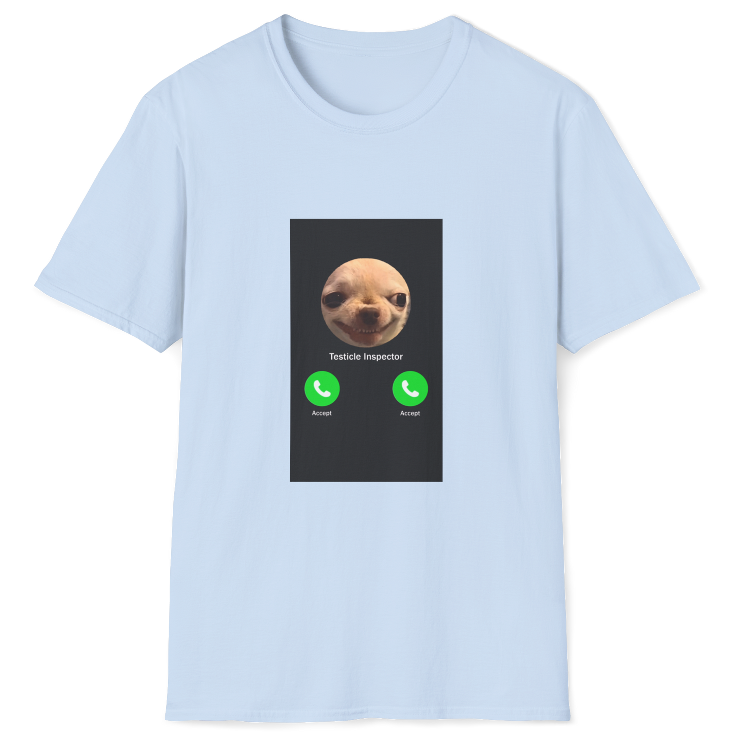 Testical Inspector - Evil Dog T-shirt