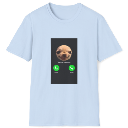 Testical Inspector - Evil Dog T-shirt