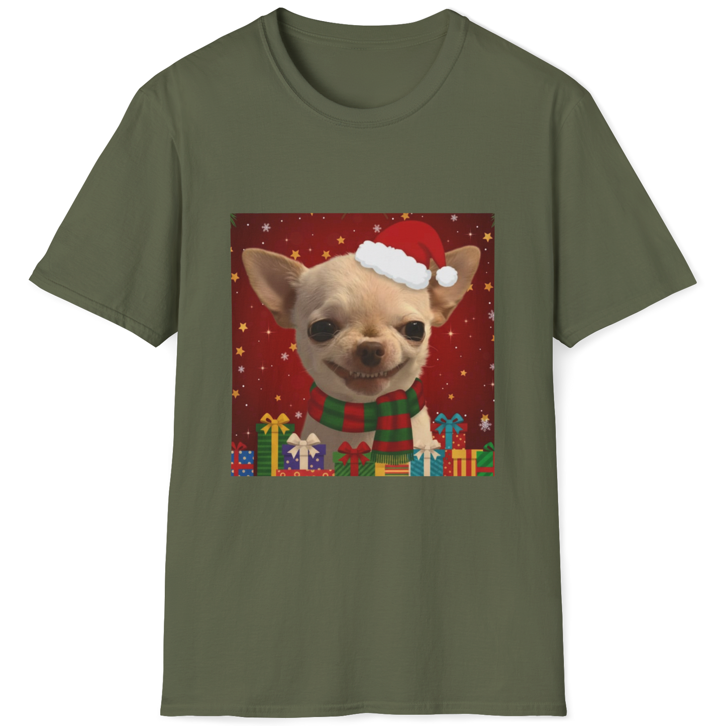 Christmas Evil Dog T-shirt