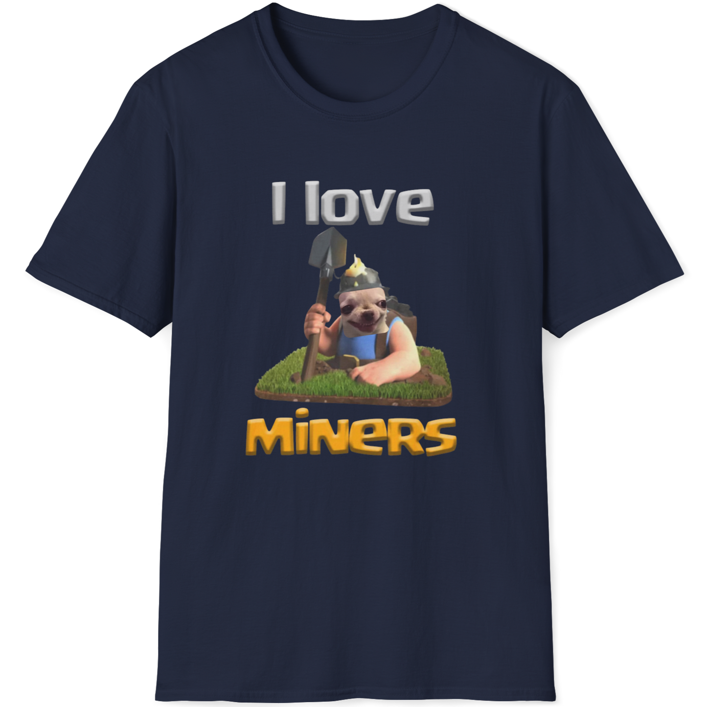 I love miners EvilDog T-shirt