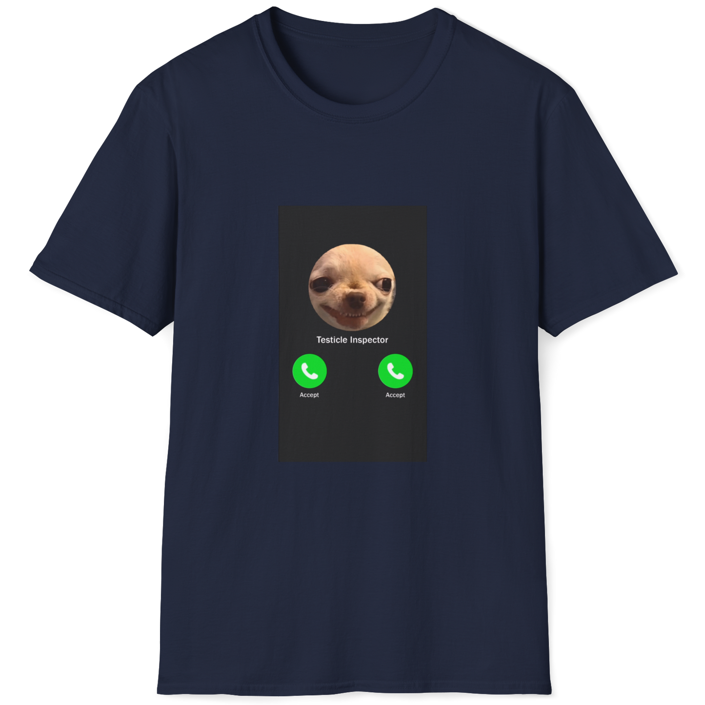 Testical Inspector - Evil Dog T-shirt
