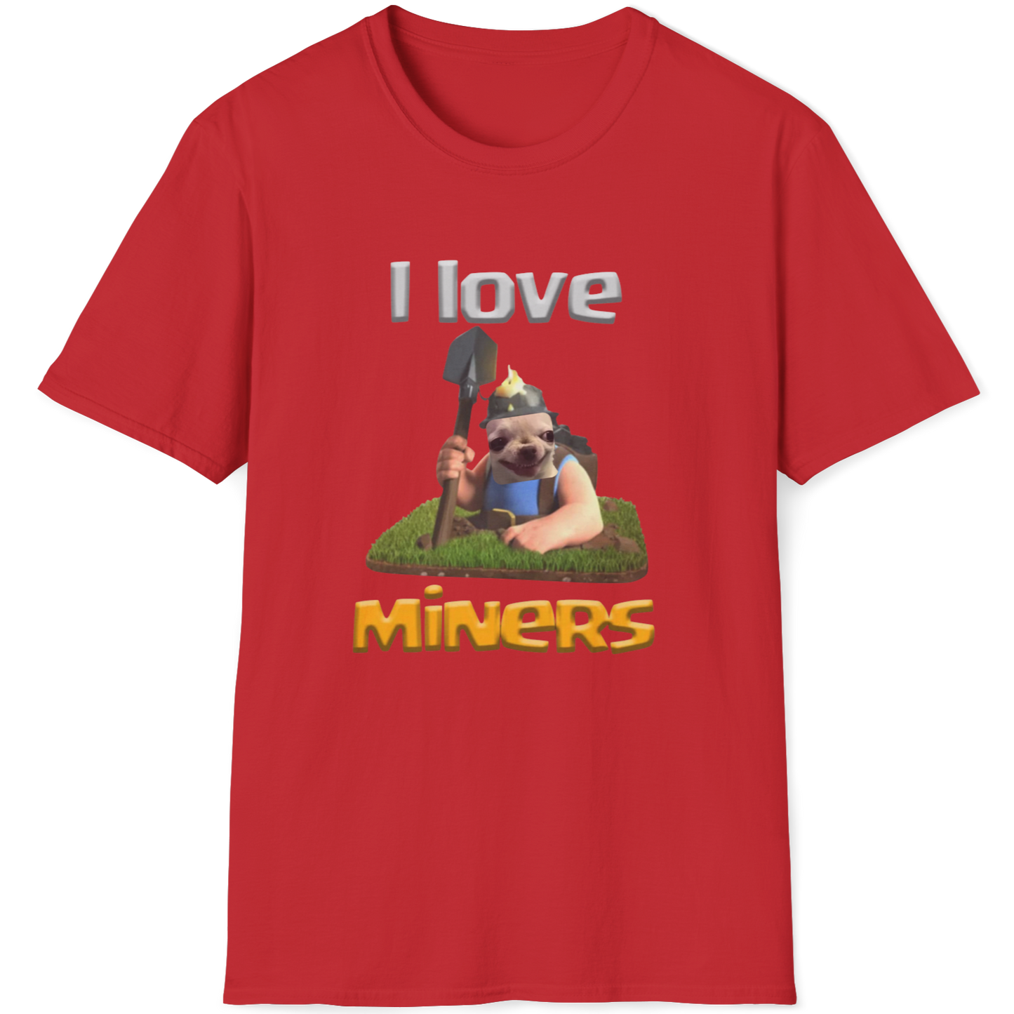 I love miners EvilDog T-shirt