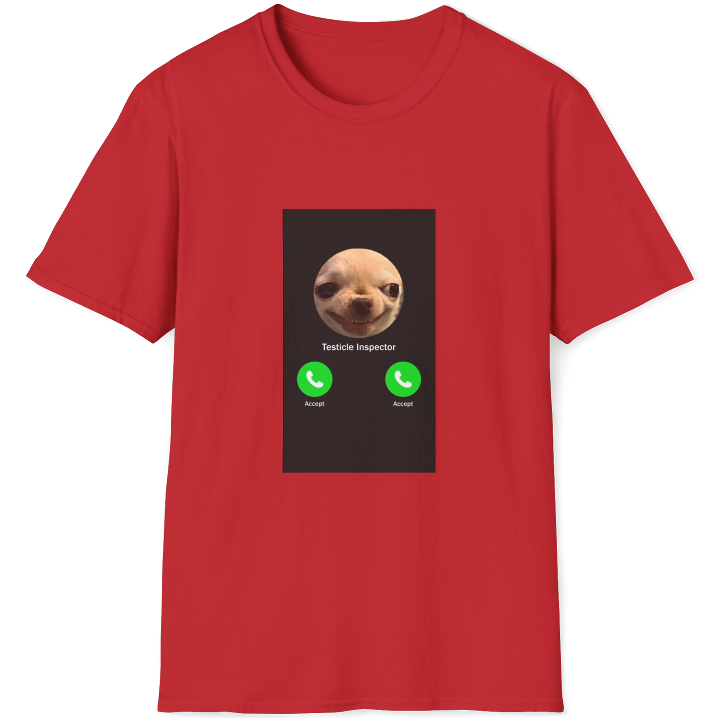 Testical Inspector - Evil Dog T-shirt