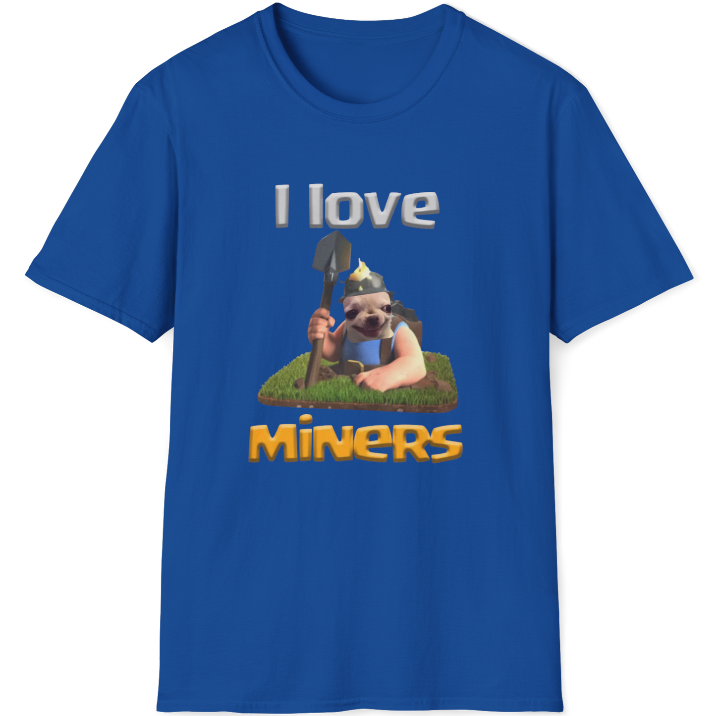 I love miners EvilDog T-shirt