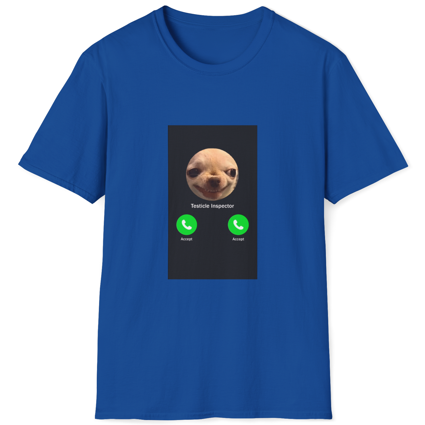 Testical Inspector - Evil Dog T-shirt
