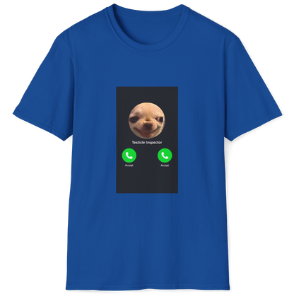 Testical Inspector - Evil Dog T-shirt