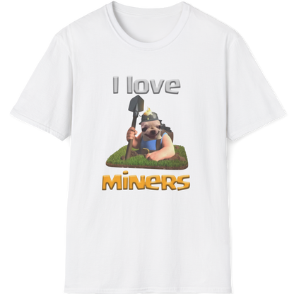 I love miners EvilDog T-shirt