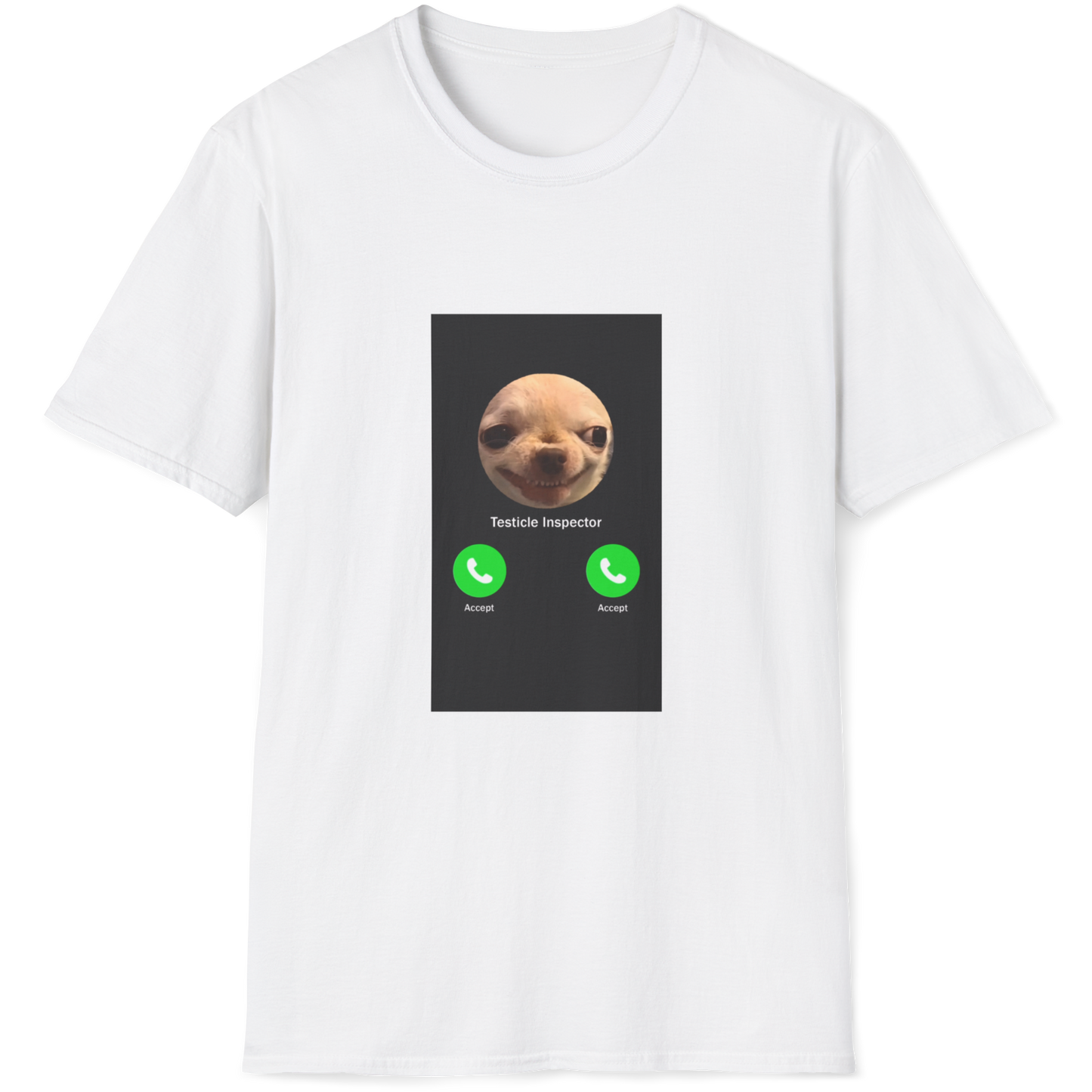 Testical Inspector - Evil Dog T-shirt
