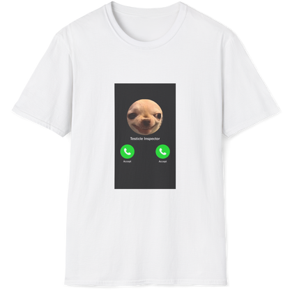 Testical Inspector - Evil Dog T-shirt