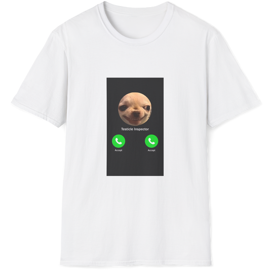 Testical Inspector - Evil Dog T-shirt