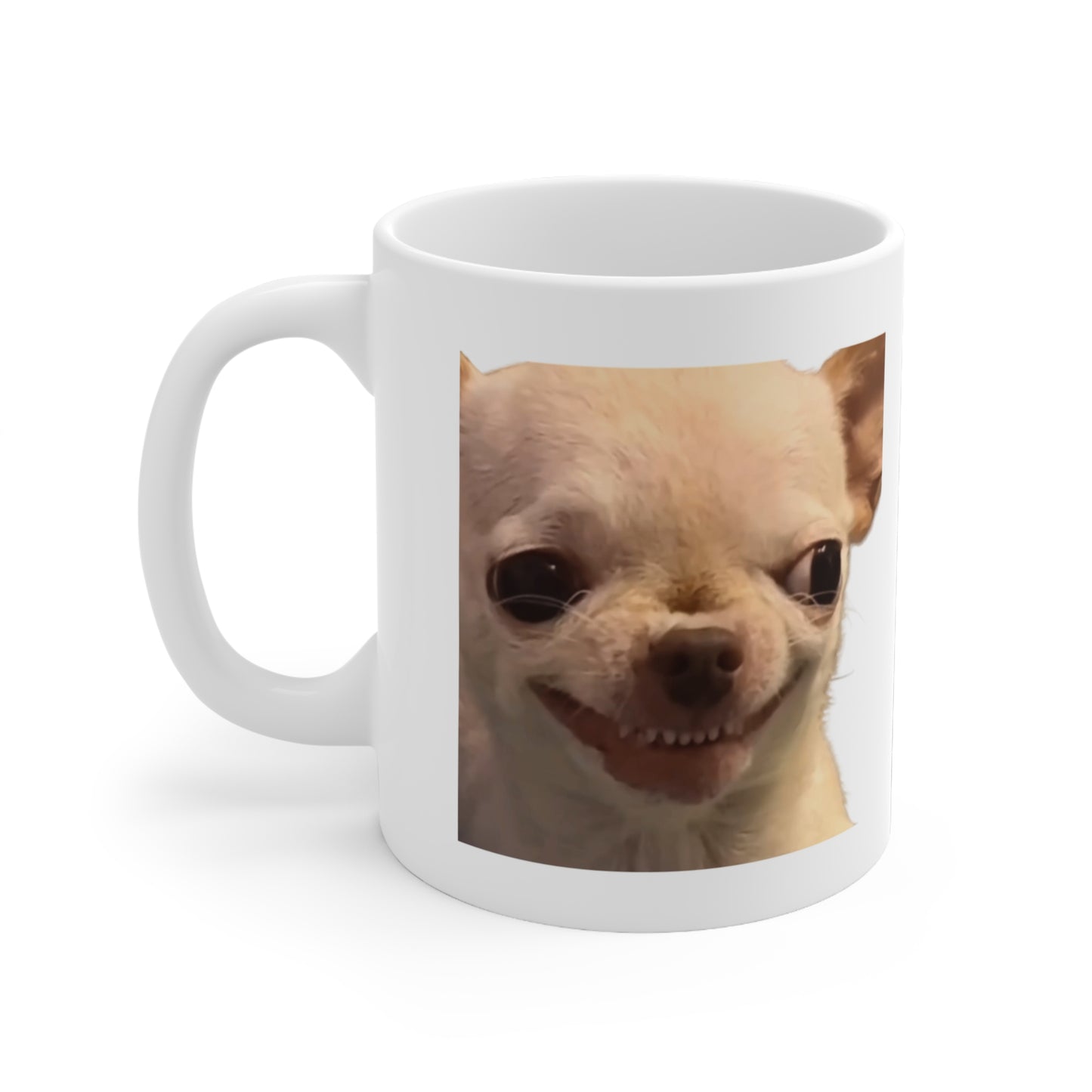 EvilDog Black Ceramic Mug (11oz)