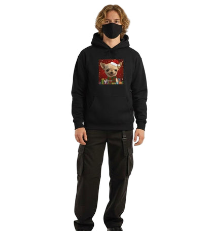 Christmas Evil Dog Hoodie Unisex